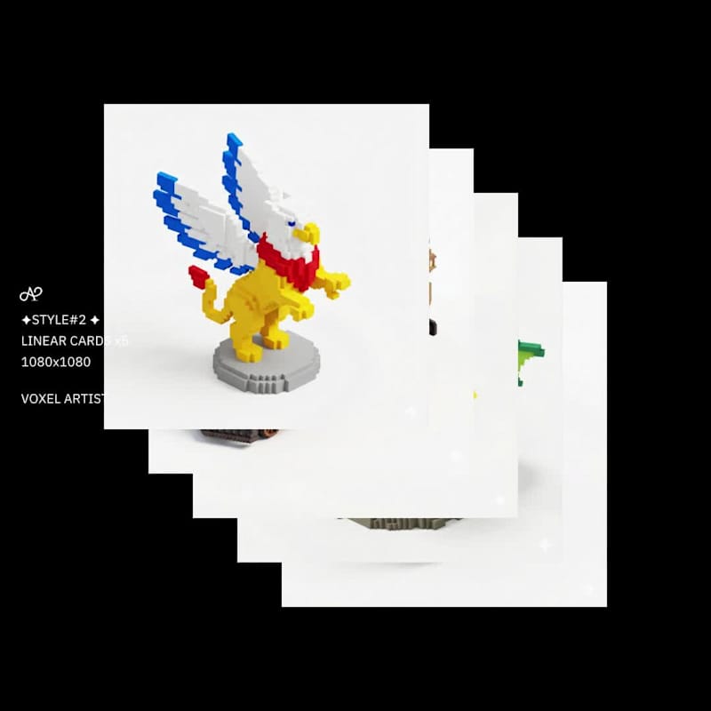 Cover image for My latest work explores the intersection of low-res nostalgi...