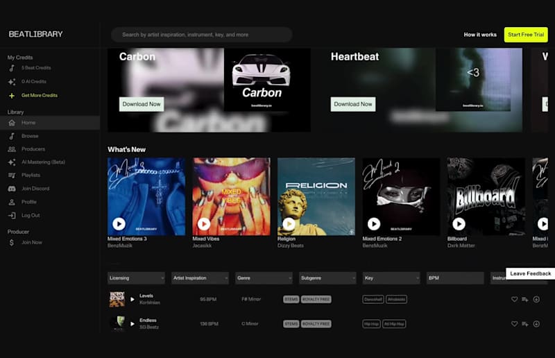 Cover image for Beatlibrary