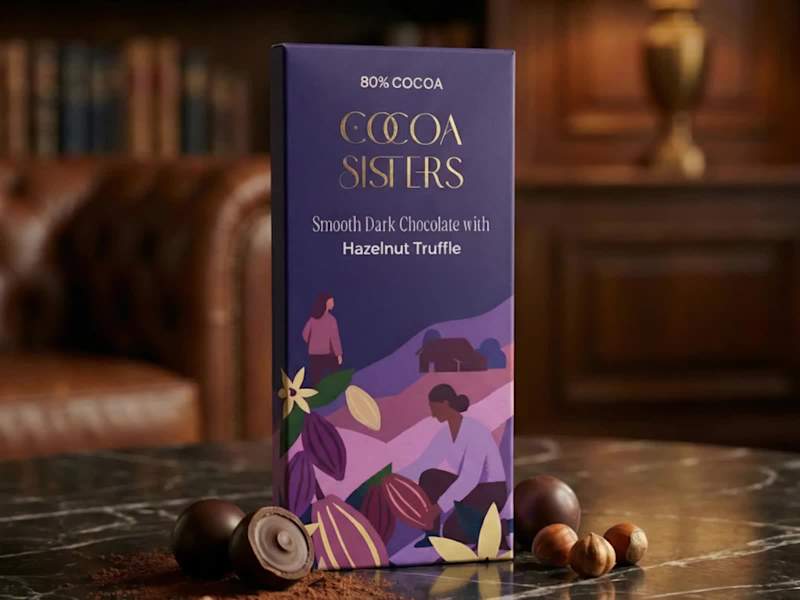 Cover image for Designed a premium chocolate brand