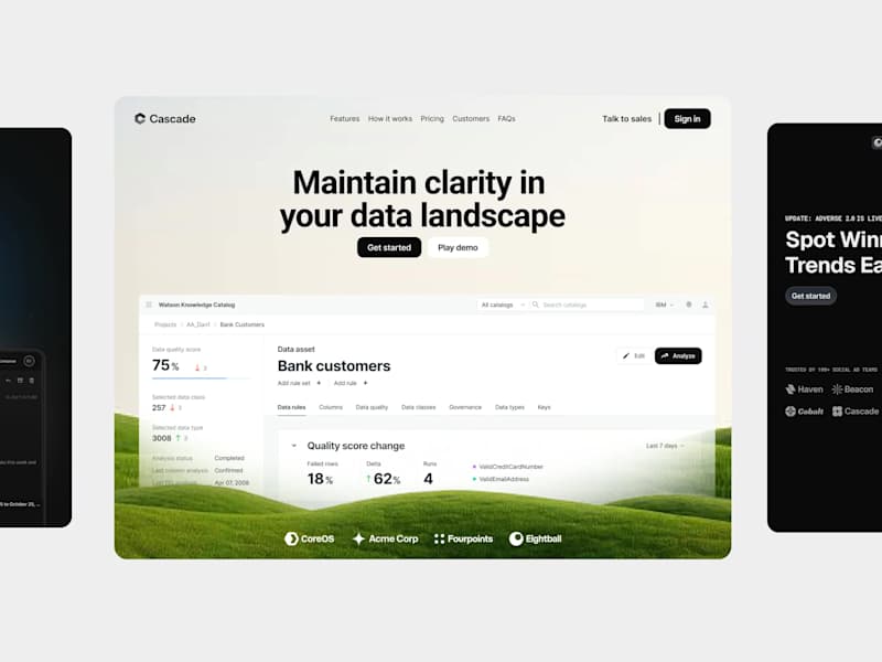 Cover image for Past website design