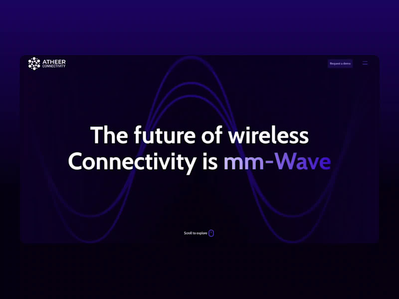 Cover image for Atheer Connectivity - Design & Webflow Development