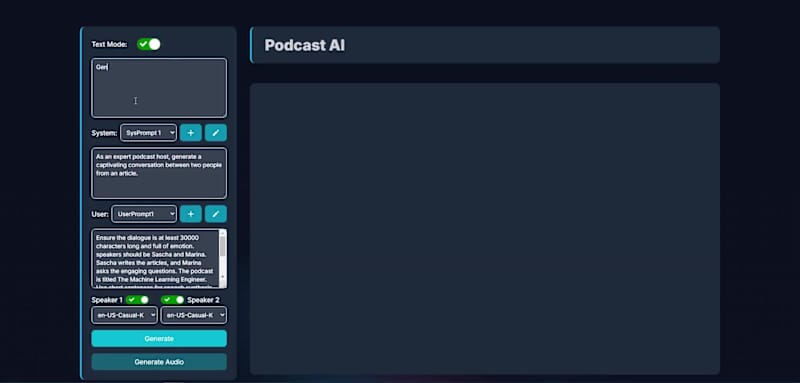 Cover image for Podcast AI