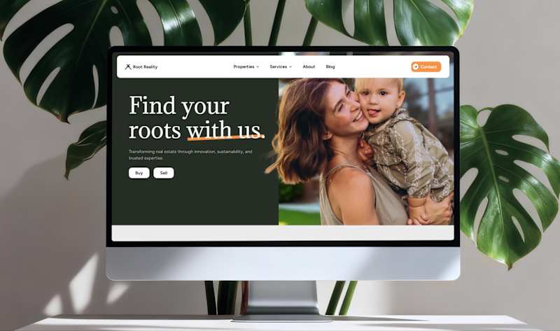 Cover image for Root Reality | Branding + Website design