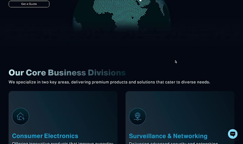 Cover image for Feature-Rich Website for Security-System Integrators