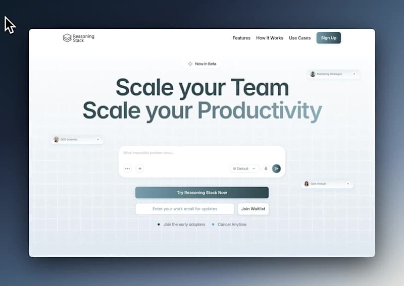 Cover image for Reasoning Stack Website Redesign