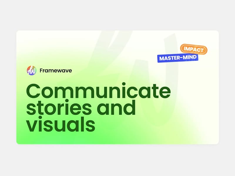 Cover image for Framewave Brand Identity Development