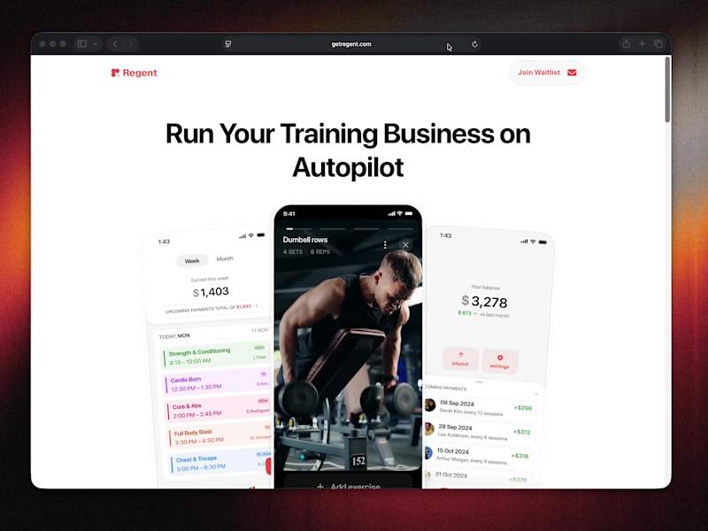 Cover image for Regent – Figma Design & Webflow Development