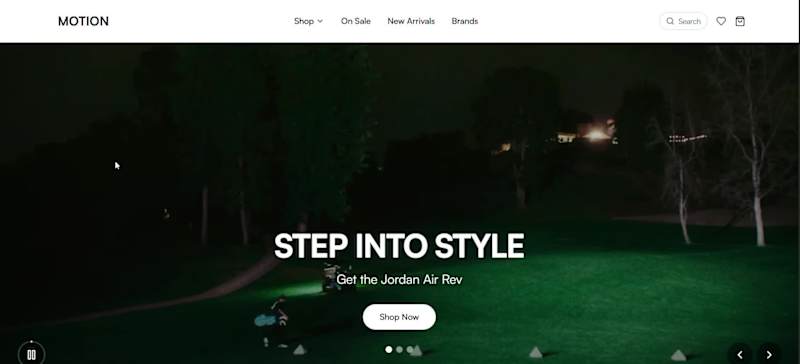 Cover image for MOTION - AN ECOMMERCE STORE