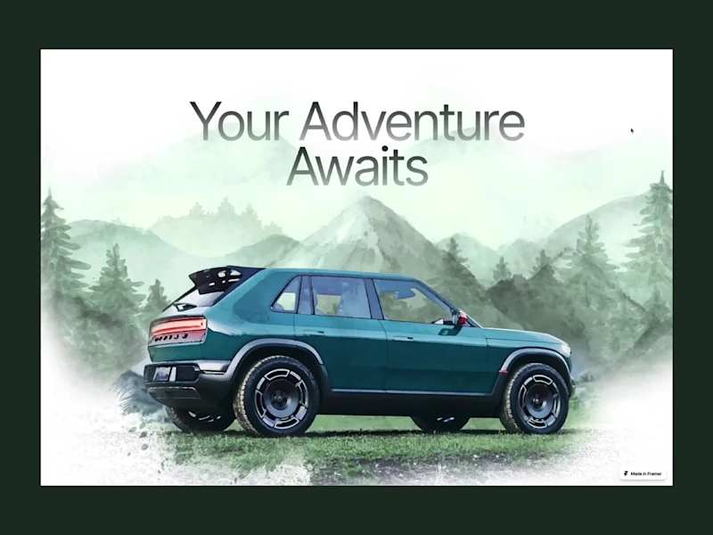 Cover image for Rivian R3x Website Concept Design
