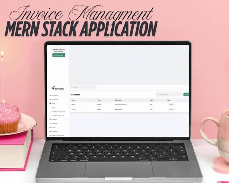 Cover image for Custom CRM System for Invoice Management