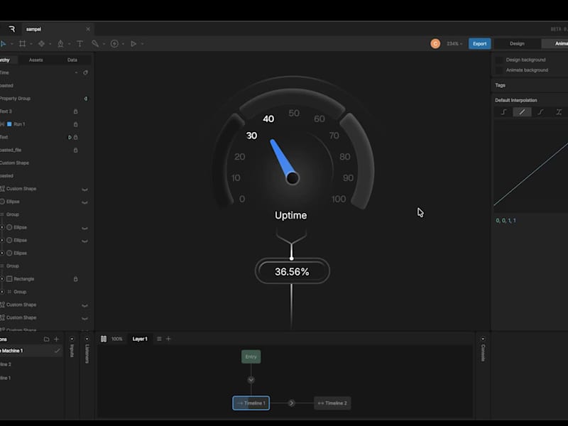 Cover image for Dynamic Bento UI Animation built in RIVE