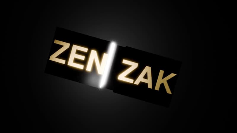 Cover image for ZENZAK 3D Logo Animation