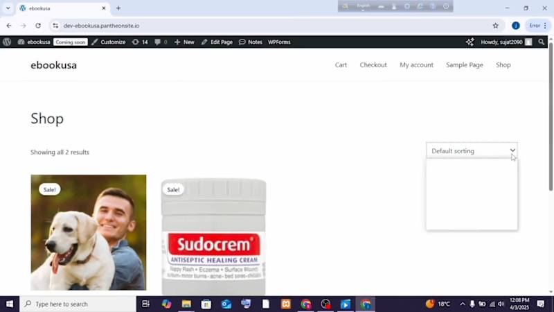 Cover image for E-commerce website -cartflow set up
