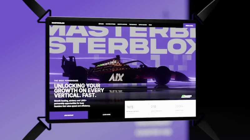 Cover image for Masterblox Brand and Website Overhaul