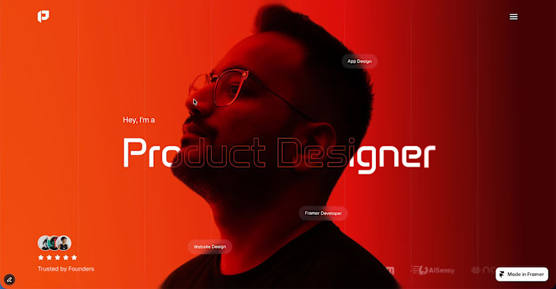 Cover image for Built my portfolio using Framer