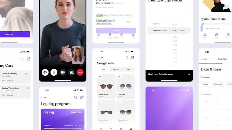 Cover image for Eyebou - UI/UX and motion design