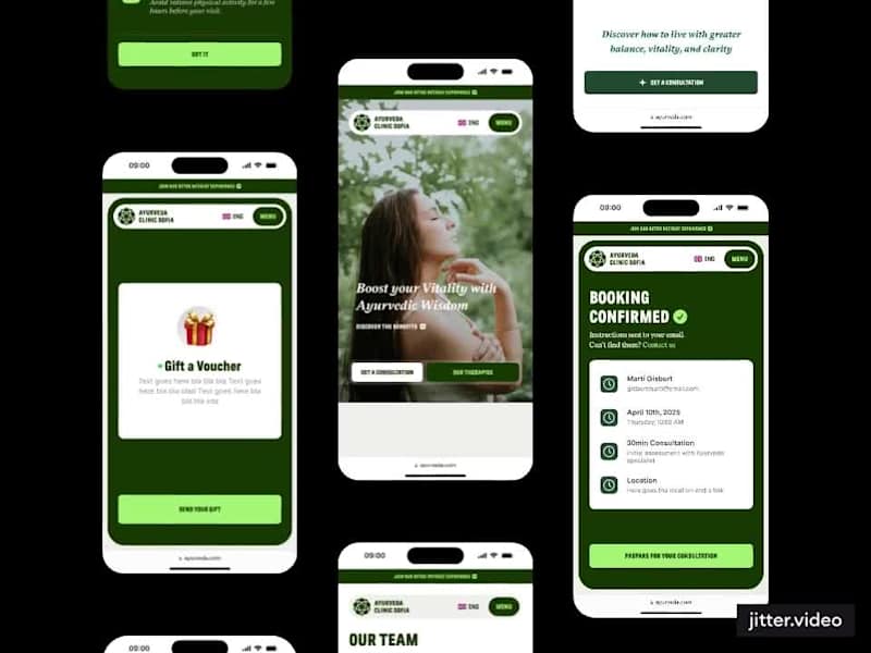 Cover image for Ayurveda Sofia Clinic - Bulgaria Redesign 