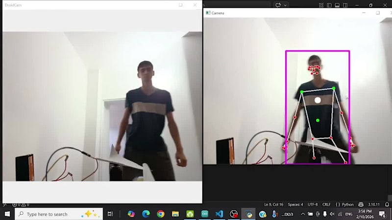 Cover image for Auto-aiming water gun prototype