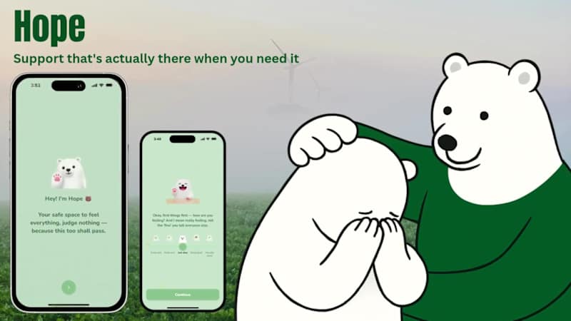 Cover image for Hope: Your Go-To Friend for Mental Wellness