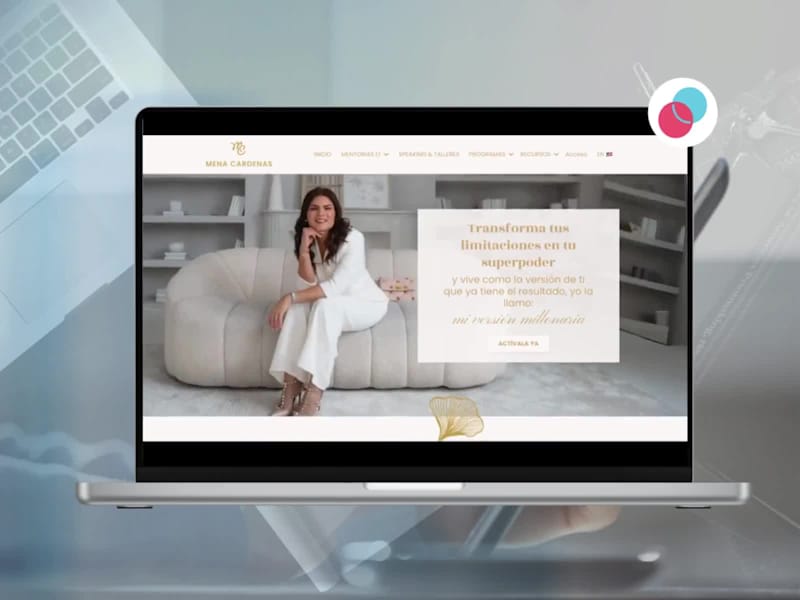Cover image for Speaker + Coach Kajabi Website
