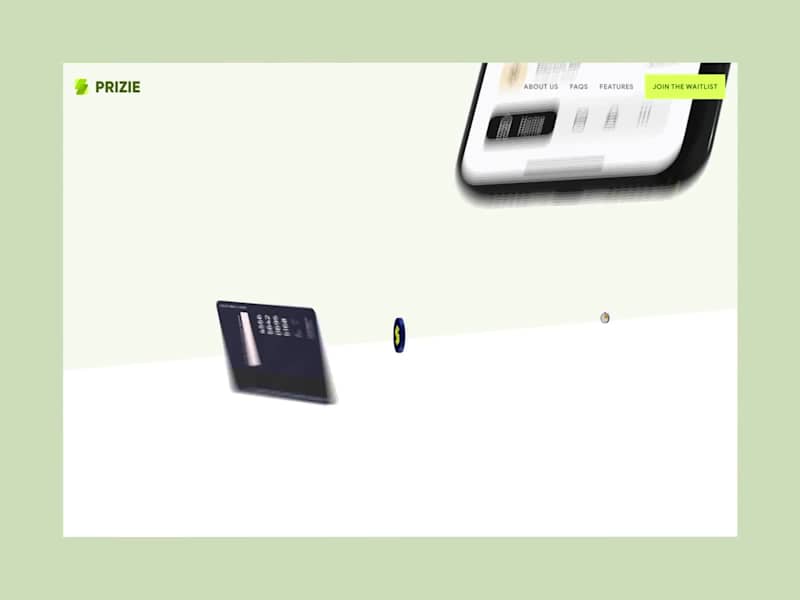 Cover image for Interactive Fintech Landing Page Design