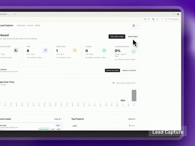 Cover image for LeadCapture MVP