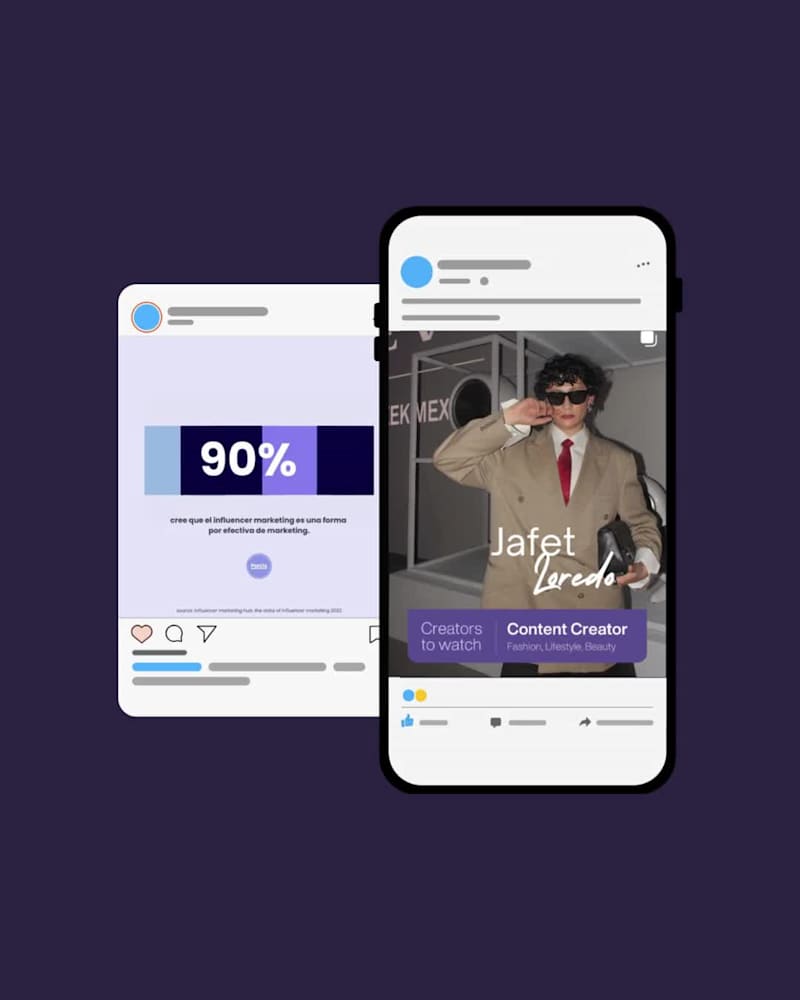 Cover image for Here is an overview of Parcia's social media. This project i...