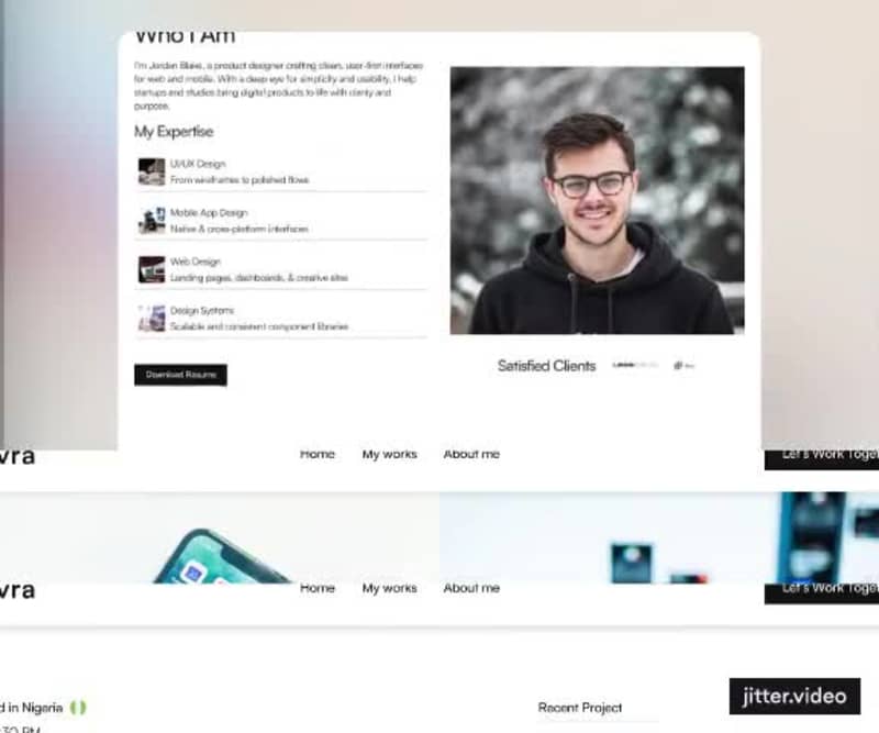 Cover image for Mivra - Framer Portfolio Template