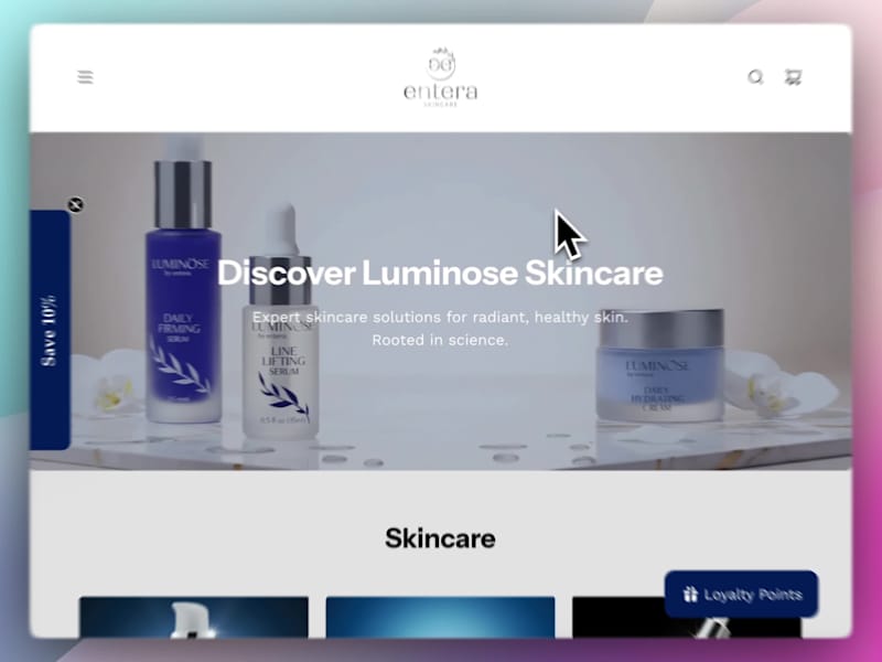 Cover image for A quick redesign of Entera's