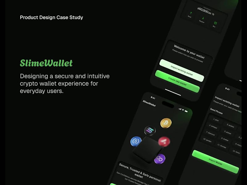 Cover image for SlimeWallet: A Crypto Wallet for Enhanced Clarity & Trust