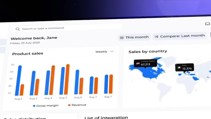 Cover image for E-commerce Sales analytic app is an