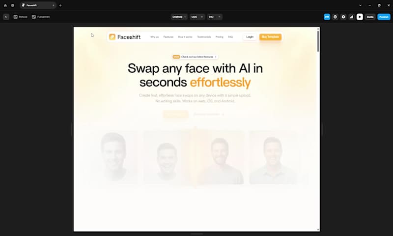 Cover image for Almost finished developing my first framer template, share t...