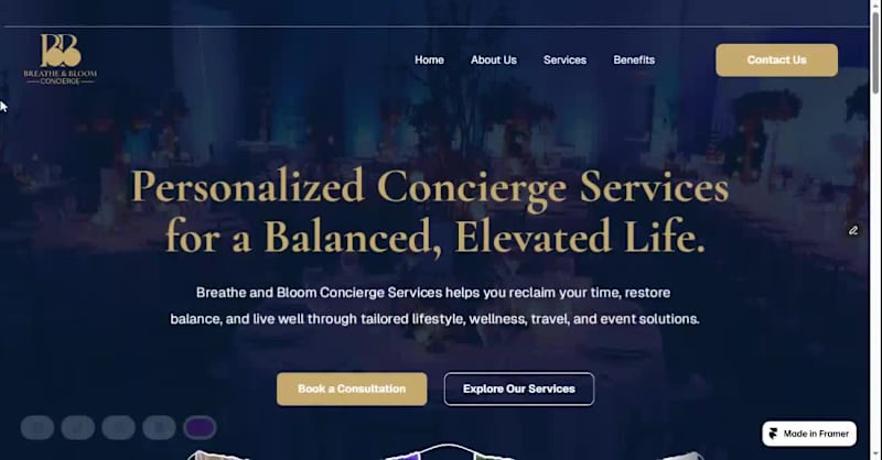 Cover image for I'm almost done with this website. I really love working wit...