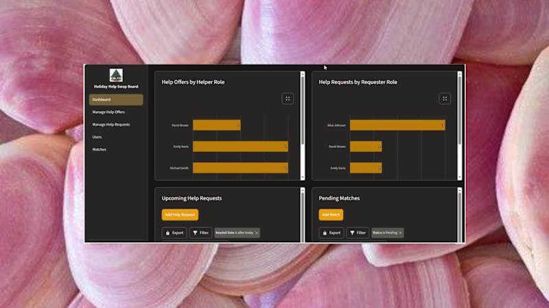 Cover image for Holiday Help Swap Board | @Knack-Powered Holiday Community A...