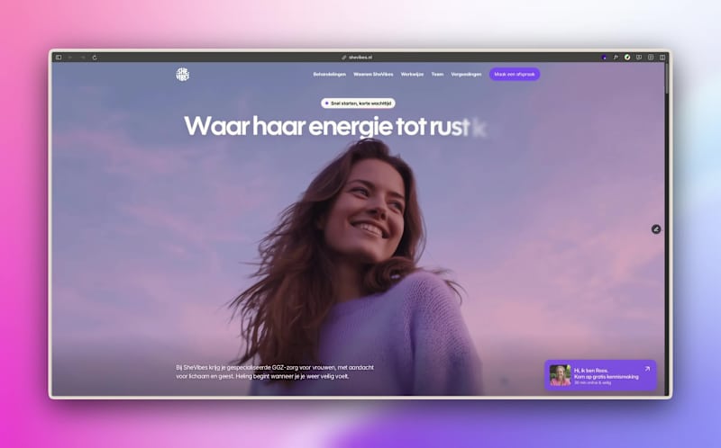 Cover image for Mental Healthcare for Women, landing page ❤️