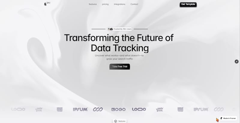 Cover image for My first Framer Template on