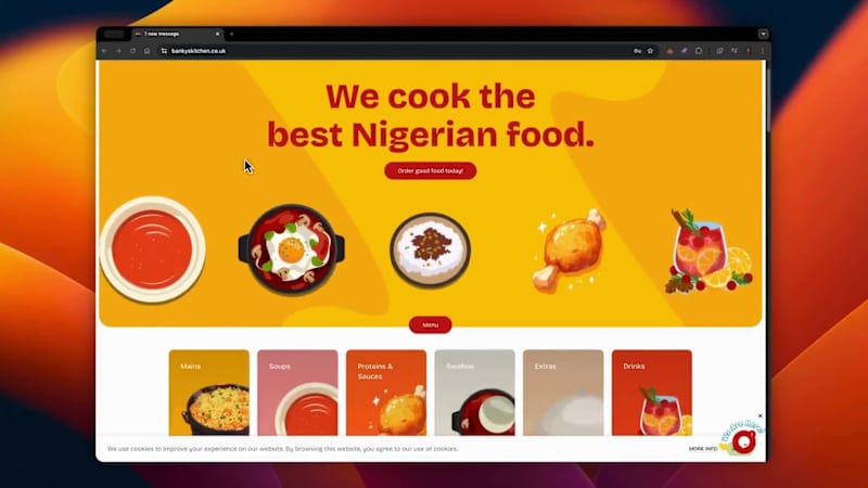 Cover image for Bankys Kitchen Website Design & Development