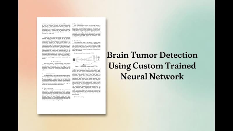 Cover image for AI Brain Tumor Detector 