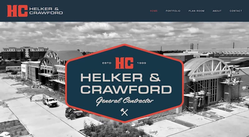 Cover image for We designed and developed the Helker & Crawford website to p...
