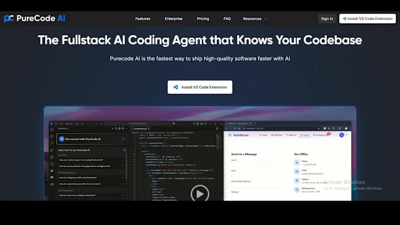 Cover image for PureCode AI – Intelligent Front-End Development Assistant