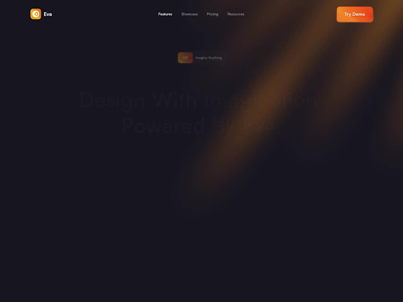 Cover image for AI Image Generator Hero Design