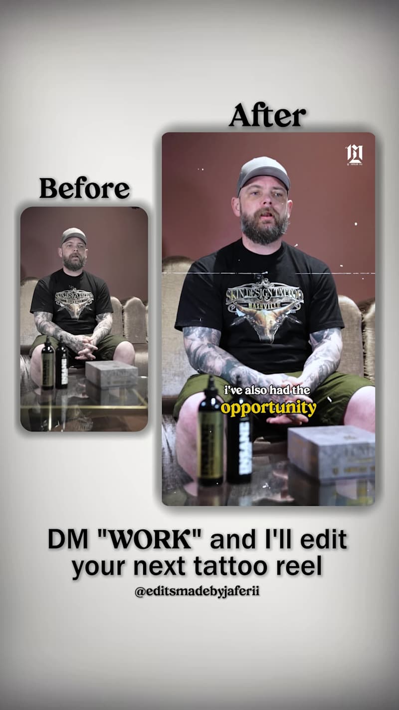 Cover image for Most tattoo artists and ink