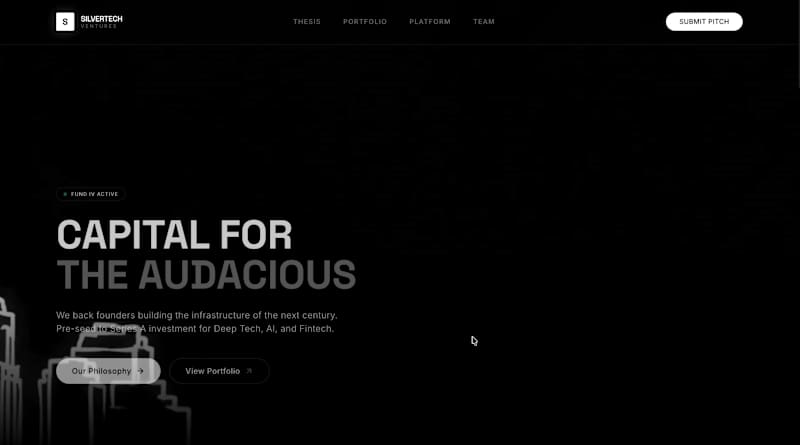 Cover image for Testing video background for NYC based VC firm They wanted s...