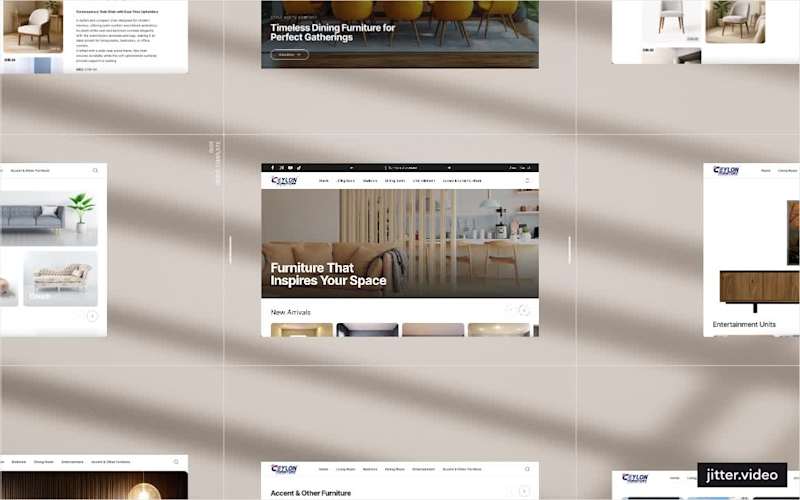 Cover image for Shopify Furniture Catalog Store | E-Commerce