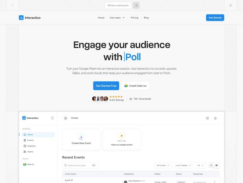 Cover image for Interactico - Website, Webapp and Plugin design