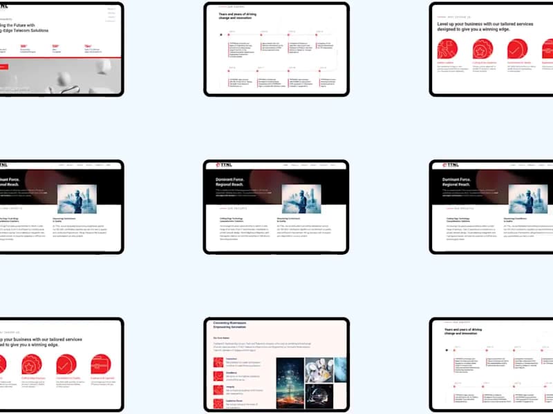 Cover image for TTNL Website development