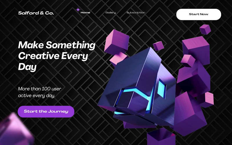 Cover image for Web3 Website Desinged To Sell Eth Arts 
