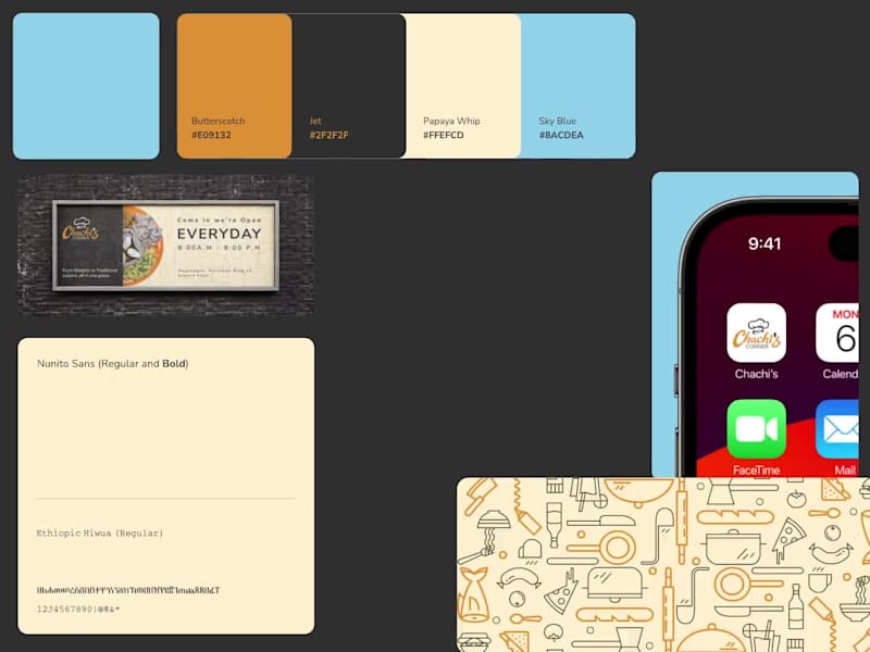 Cover image for Chachis Restaurant Visual Identity