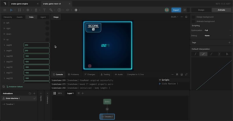 Cover image for UI pass update ✅
Dark neon