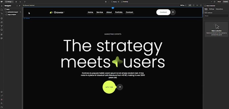 Cover image for Growex Business Website Development